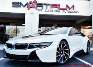 2015 BMW i8 Tinting Clear Bra Service