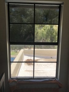 AZ security film bedroom window