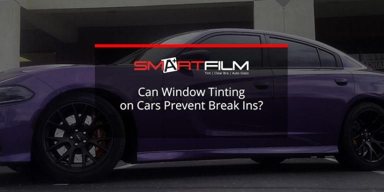 Can Street Smart Window Tinting on Cars Prevent Break Ins?