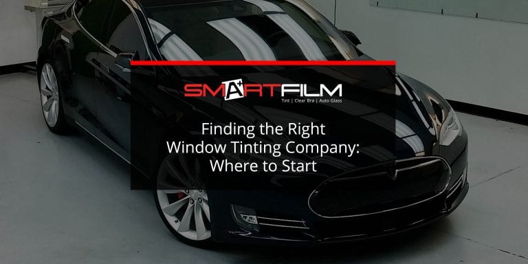 Finding the Right Window Tinting Company Near Home: Where to Start