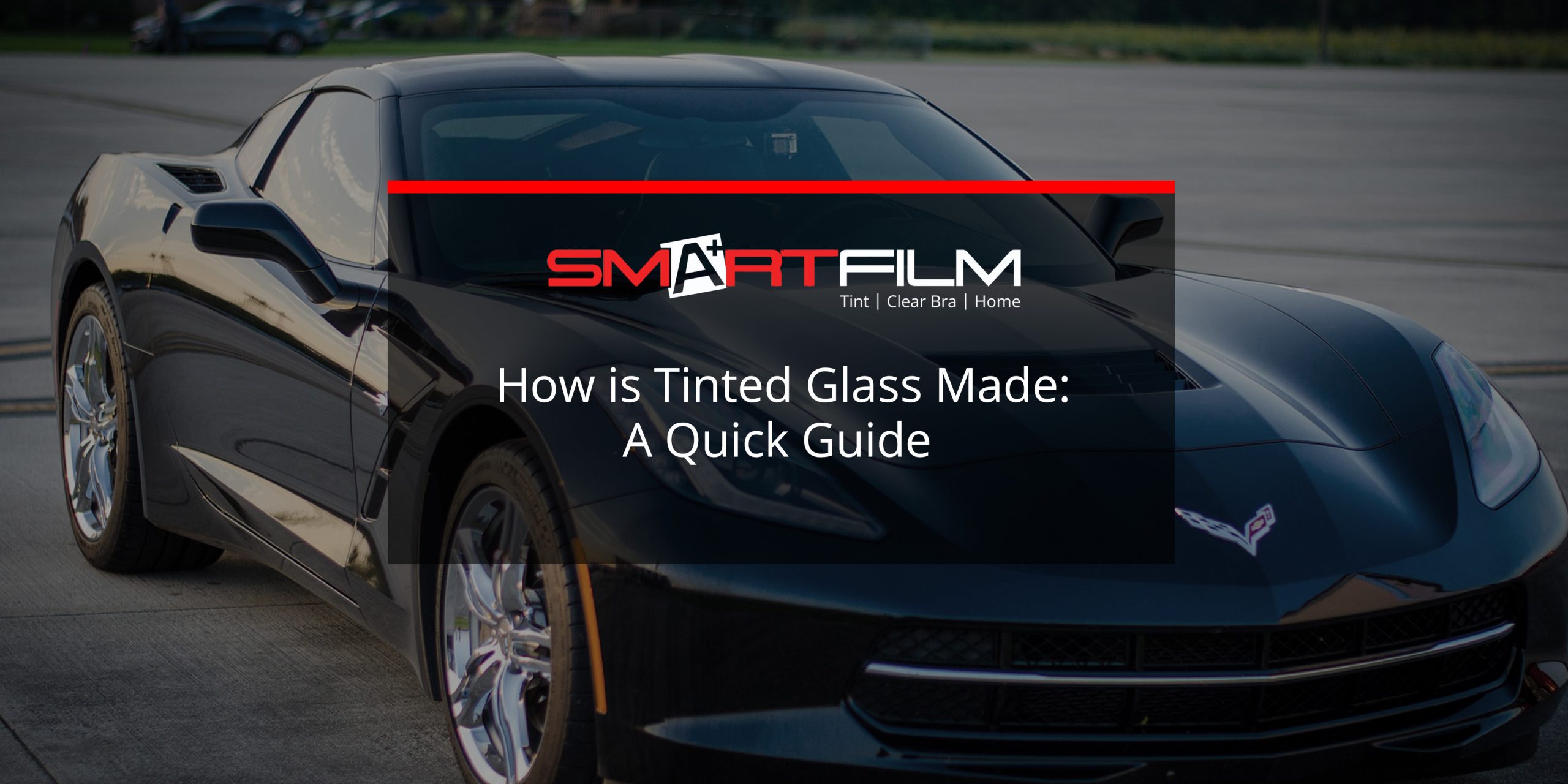 how is tinted glass made