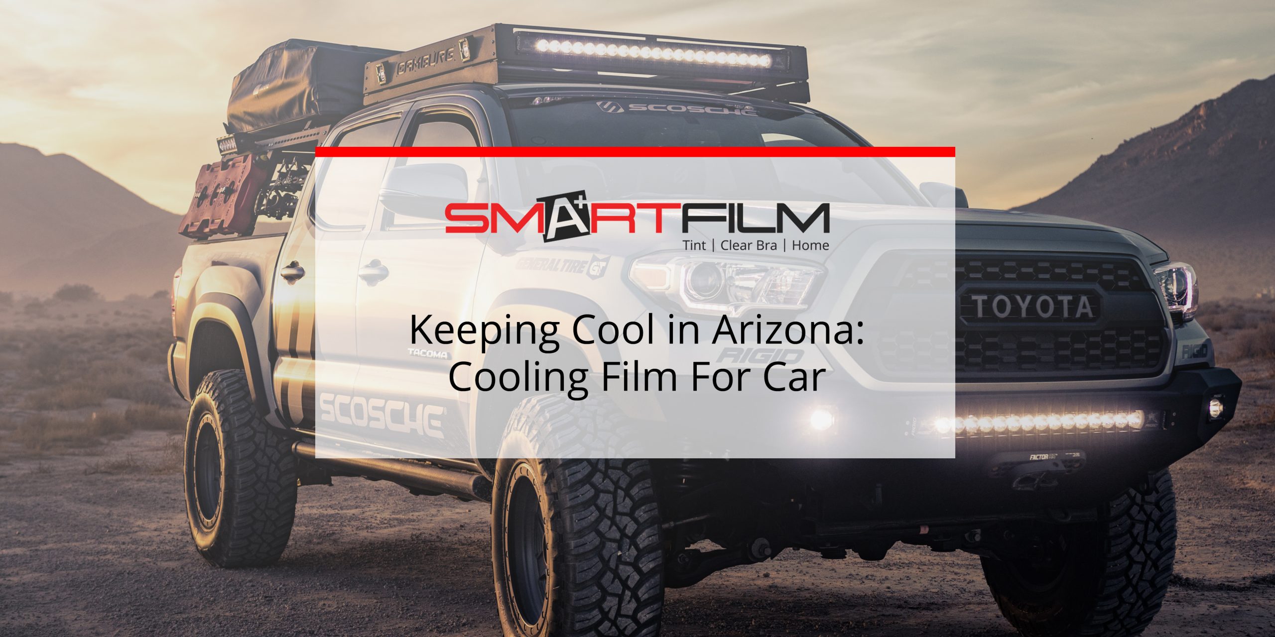 cooling film for car