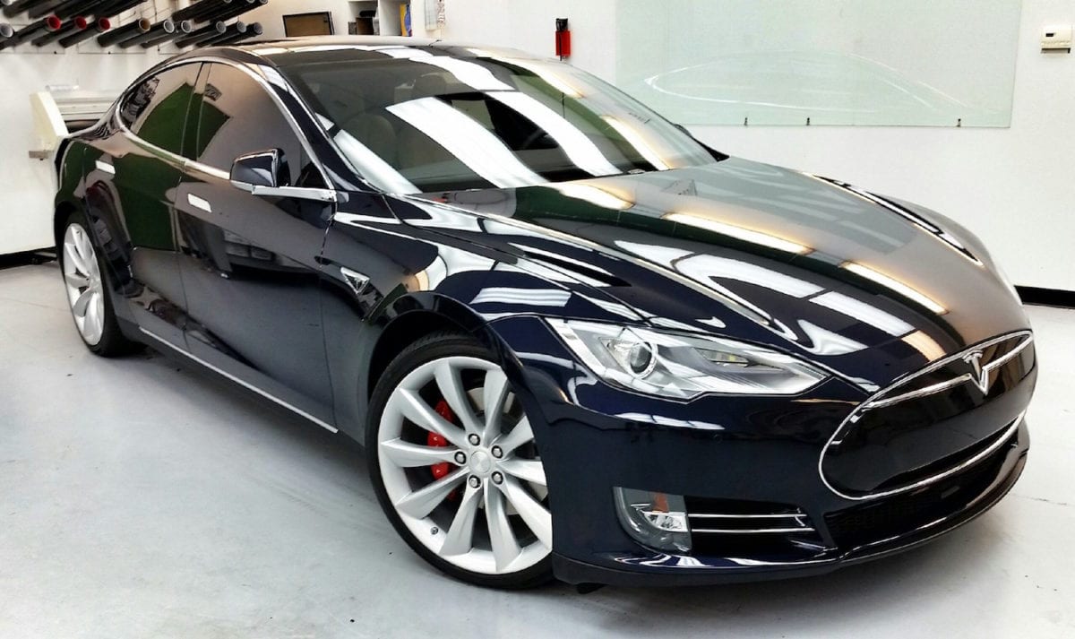 Tesla Ceramic Window Tinting Mesa