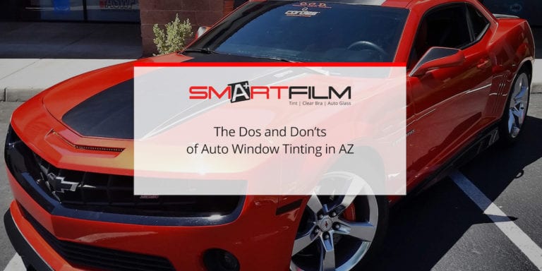 The Dos and Don’ts of Auto Window Tinting in AZ